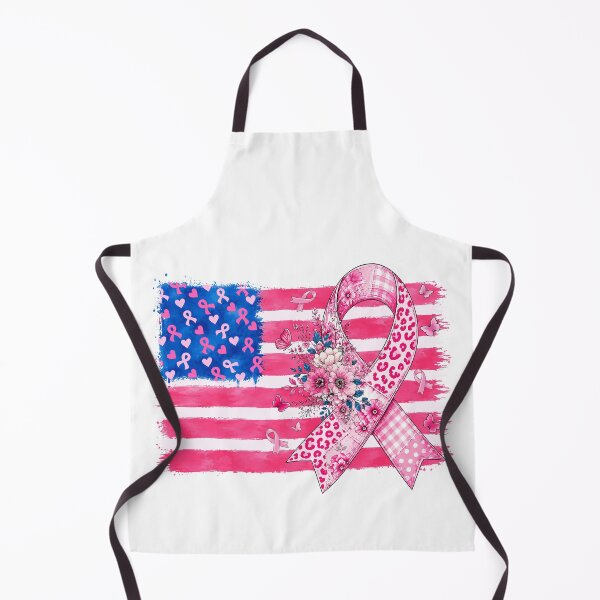 Item preview, Breast Cancer Pink Ribbon American Flag Floral designed and sold by varin-studio.