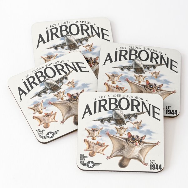 Item preview, Airborne Flying Squirrel Squadron designed and sold by Namidesignkr.