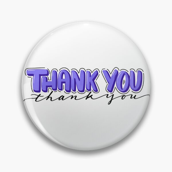 Item preview, Thank You – Handmade Calligraphy with Lotus Digital Art designed and sold by Neha-Daily-Art.