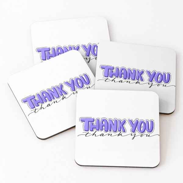 Item preview, Thank You – Handmade Calligraphy with Lotus Digital Art designed and sold by Neha-Daily-Art.