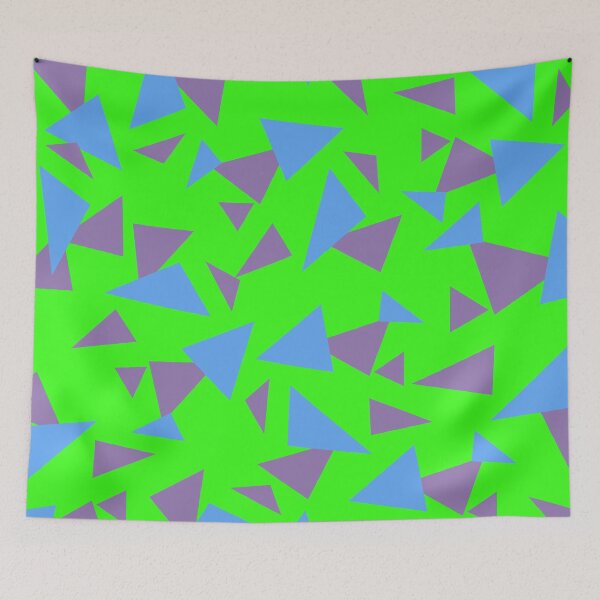 Item preview, 80s Memphis Neon Geometric Triangle Pattern designed and sold by GemsAnatomy.