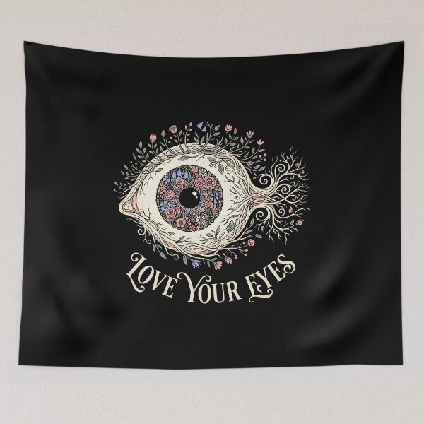 Aperçu de l'œuvre Beautiful Eye Health Love Your Eyes Graphic SEP-493 créée et vendue par noberic.