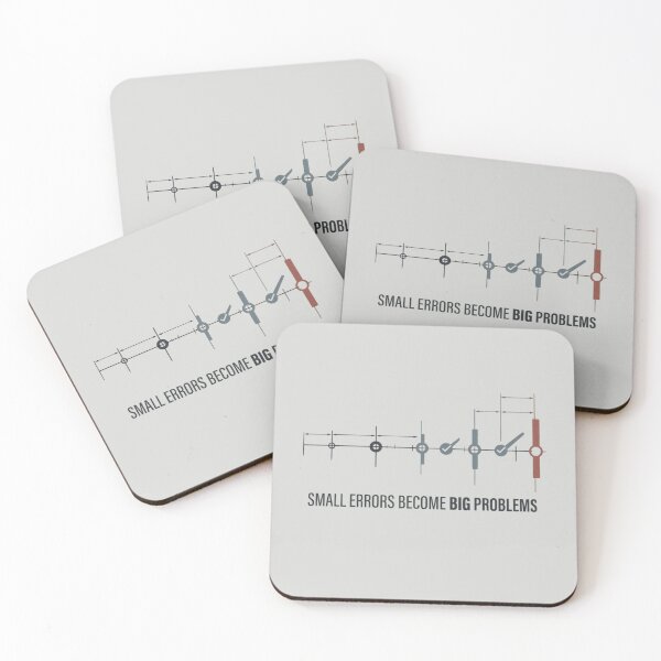 Item preview, Small Errors Become Big Problems Quality Engineering designed and sold by Amr Darwish Graphic designer.