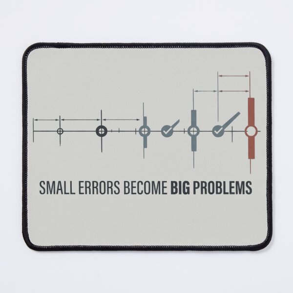 Item preview, Small Errors Become Big Problems Quality Engineering designed and sold by Amr Darwish Graphic designer.