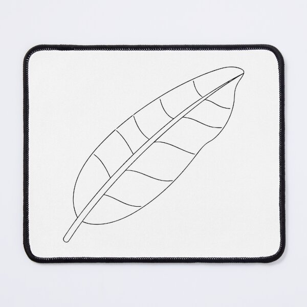 Item preview, Banana Leaf Minimalist 2 Line Art Gift designed and sold by OneLine Studio.