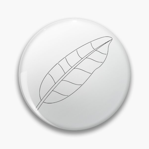 Item preview, Banana Leaf Minimalist 2 Line Art Gift designed and sold by OneLine Studio.