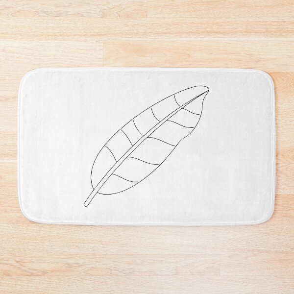 Item preview, Banana Leaf Minimalist 2 Line Art Gift designed and sold by OneLine Studio.