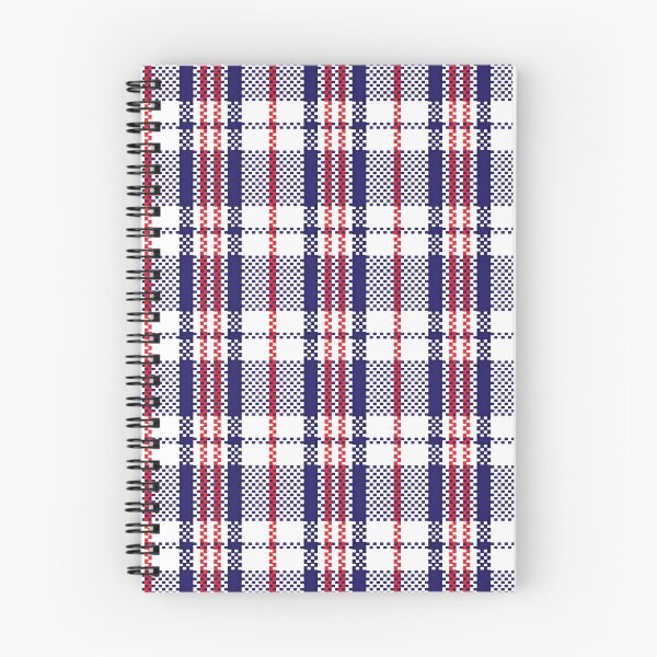 Item preview, A Classic Plaid Design Featuring Bold Deep Navy, Crisp White, and Vibrant Red Accents Set in a Harlequin Pattern designed and sold by Matt_Smith.