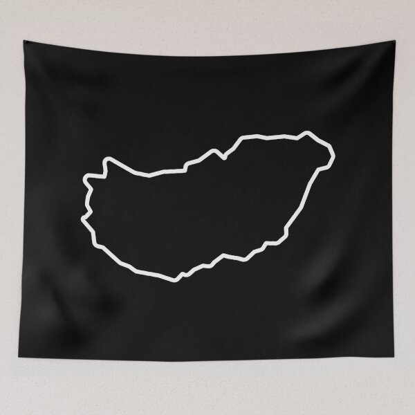 Item preview, Hungary Country Outline HU designed and sold by shitpostee.