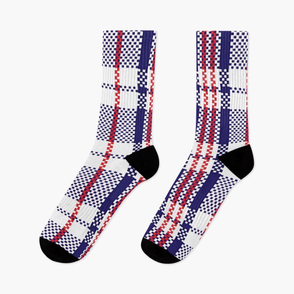 Item preview, A Classic Plaid Design Featuring Bold Deep Navy, Crisp White, and Vibrant Red Accents Set in a Harlequin Pattern designed and sold by Matt_Smith.