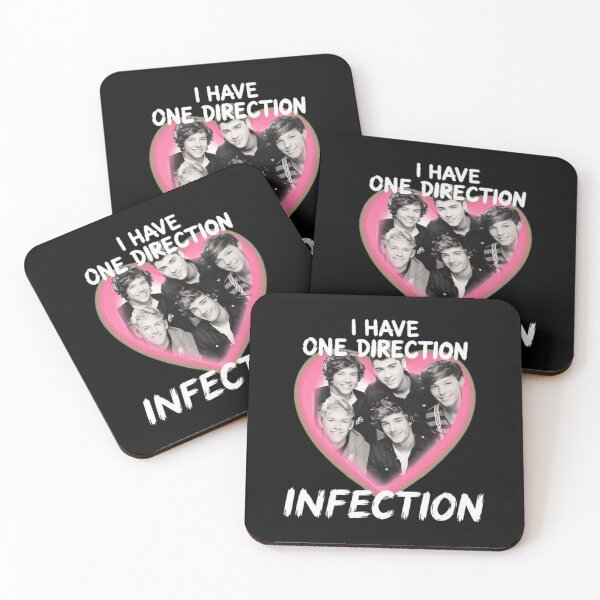 Item preview, I Have One Direction Infection Heart Pink designed and sold by candicinnert.