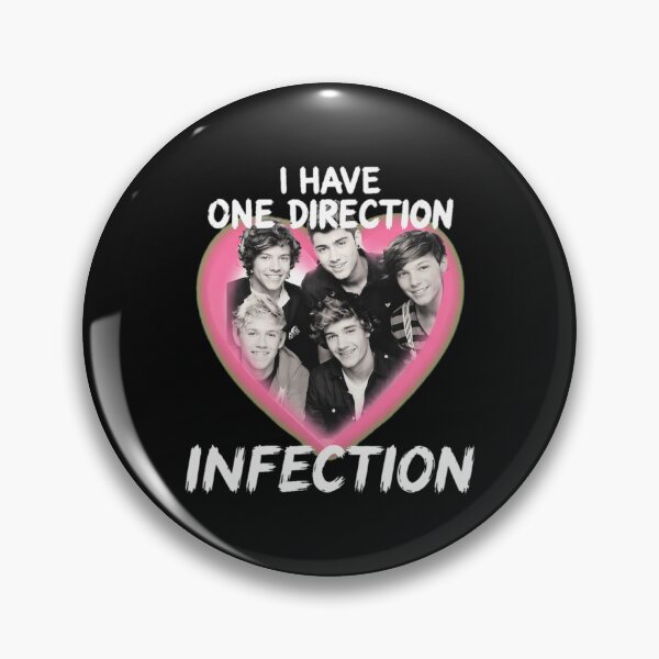 Item preview, I Have One Direction Infection Heart Pink designed and sold by candicinnert.