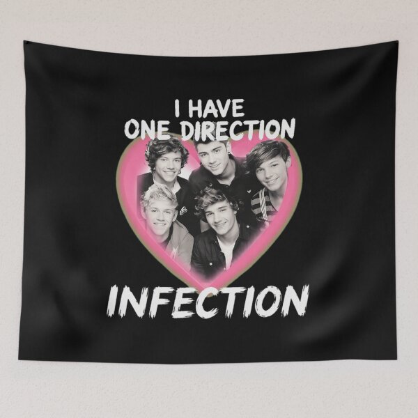 Item preview, I Have One Direction Infection Heart Pink designed and sold by candicinnert.
