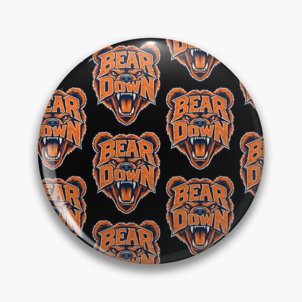 Item preview, Bear Down Fierce Grizzly Bear Mascot Retro Sports Design designed and sold by ZaDonShop.