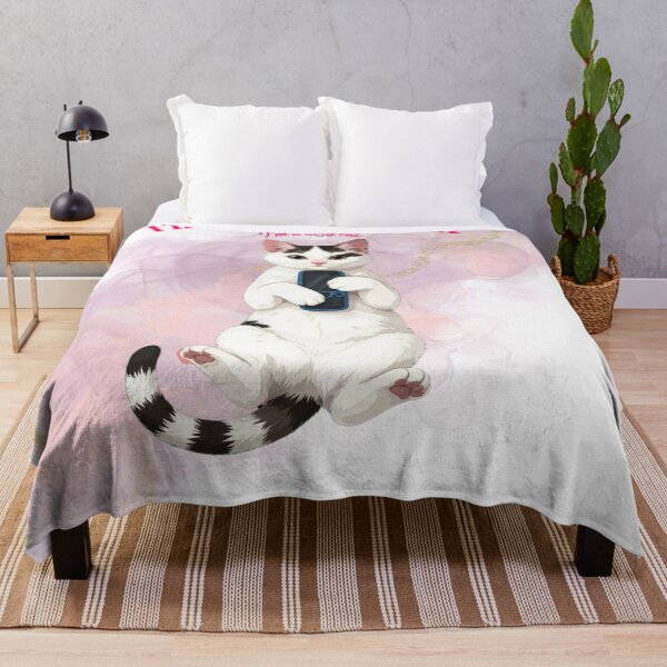 Item preview, I’m Not a Crazy Cat, I’m a Lazy Cat designed and sold by RAJASWARSTORE.