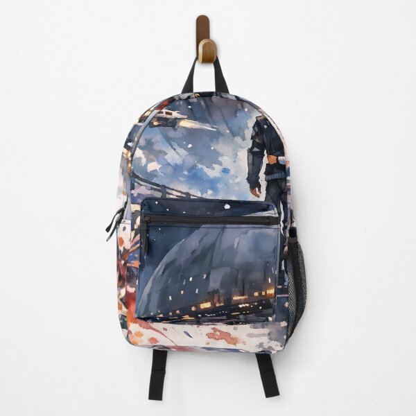 Item preview, Couple Walking Towards Space Station designed and sold by cuprum.