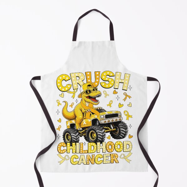 Item preview, Crush Childhood Cancer T Rex Monster Truck designed and sold by varin-studio.