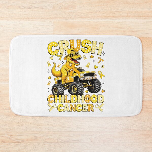 Item preview, Crush Childhood Cancer T Rex Monster Truck designed and sold by varin-studio.
