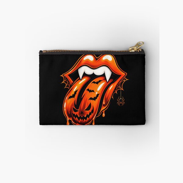 Item preview, Rolling Stones Lips Dracula – Vampire Fangs Halloween Rock Art designed and sold by Artify Works.