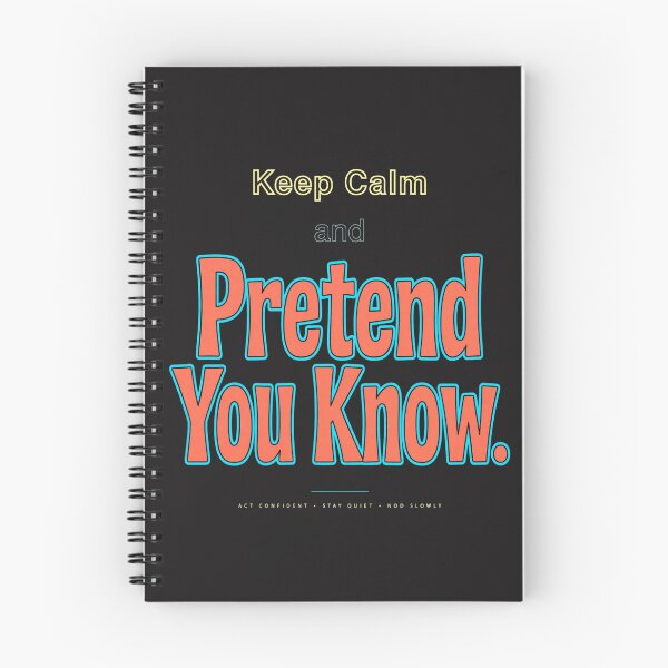 Item preview, Keep Calm Pretend You Know  designed and sold by Geordesign.
