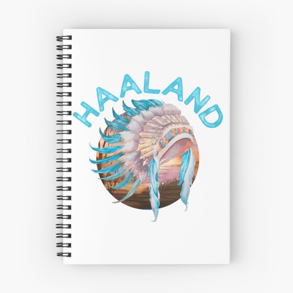 Item preview, Erling Haaland Feather Headdress Watercolor Design designed and sold by stevenrbailey.