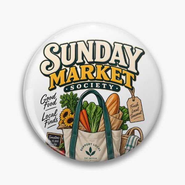 Item preview, Sunday Market Society designed and sold by Ahsacom.