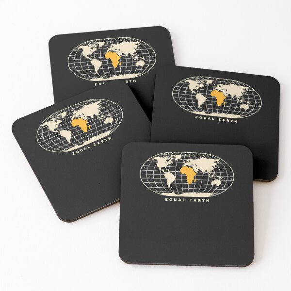 Item preview,  Equal Earth Map Africa True Size World Geography designed and sold by OddityVault.