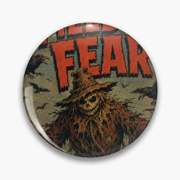 Item preview, Vintage Halloween Cover Art: Sinister Scarecrow Pumpkin Field designed and sold by bapupa.