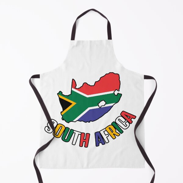 Item preview, South African Country Shape with South African Flag and Name designed and sold by Avara-Creative.