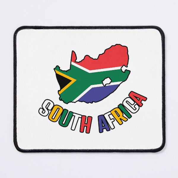 Item preview, South African Country Shape with South African Flag and Name designed and sold by Avara-Creative.