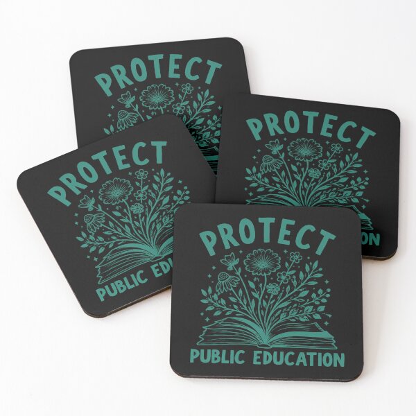 Item preview, Protect Public Education Vintage Teacher Protest designed and sold by BrooksBriggs.