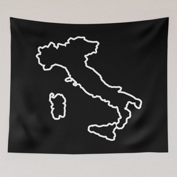 Item preview, Italy Country Outline IT designed and sold by shitpostee.