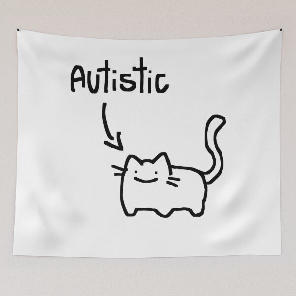 Item preview, Autistic Cat designed and sold by buyssemoeschk.