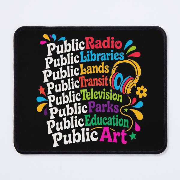 Aperçu de l'œuvre Soutenez les services publics avec Retro créée et vendue par BrooksBriggs.