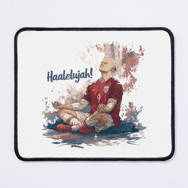 Item preview, Erling Haaland Haalelujah Meditation Design designed and sold by stevenrbailey.