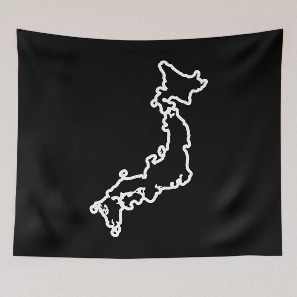 Item preview, Japan Country Outline JP designed and sold by shitpostee.