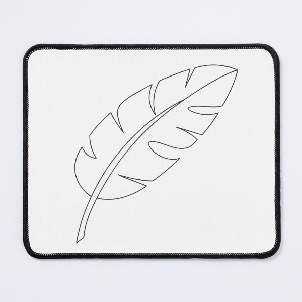 Item preview, Banana Leaf Detailed 2 Line Art Gift designed and sold by OneLine Studio.