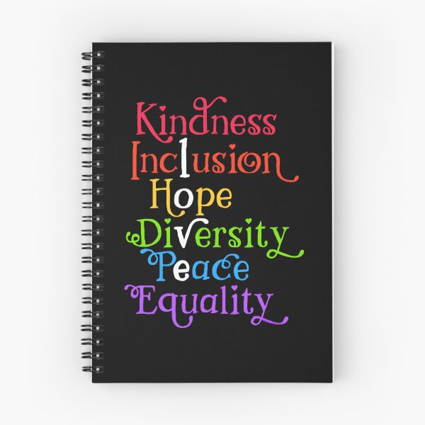 Item preview, Kindness Love Inclusion Equality Diversity Human Rights designed and sold by ROUFTOOP.