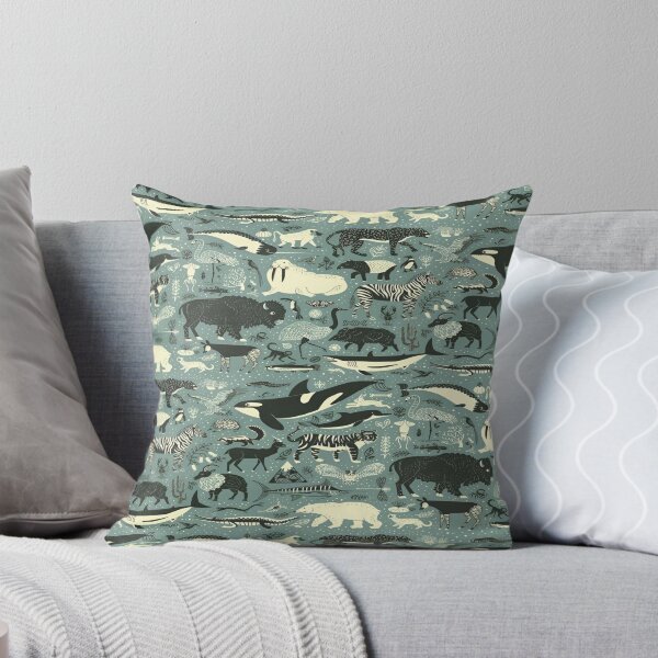 Item preview, Safari Adventure Tapestry of Wildlife Animal Silhouettes, and Nature's Breathtaking Diversity in a Richly Textured Design designed and sold by Matt_Smith.