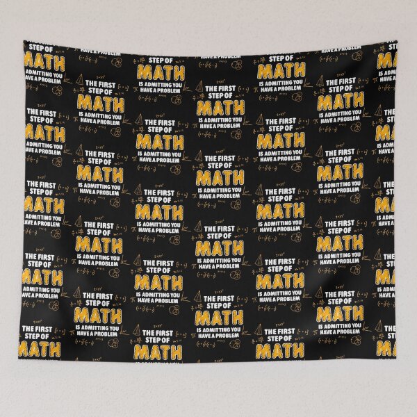 Item preview, The First Step Of Math Rab Is Admitting You Have A Problem designed and sold by OddityVault.