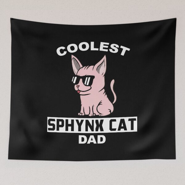Item preview, Coolest Sphynx Cat Dad Funny Pet Owner Gift designed and sold by Dmo3HarkoArt.