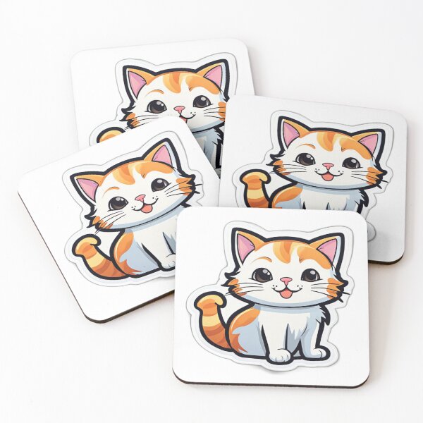 Item preview, Adorable Kawaii Cat Doodle ll Cute Minimalist Pastel Cat Art ll Chubby Sleepy Kitty Illustration ll  designed and sold by everyone cloth house.
