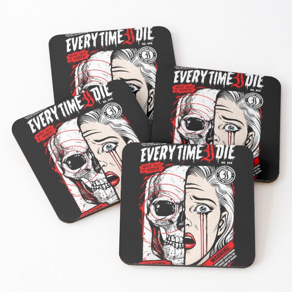 Item preview, Every Time I Die – Weird Tales of Horror Skull Comic Art designed and sold by Artify Works.