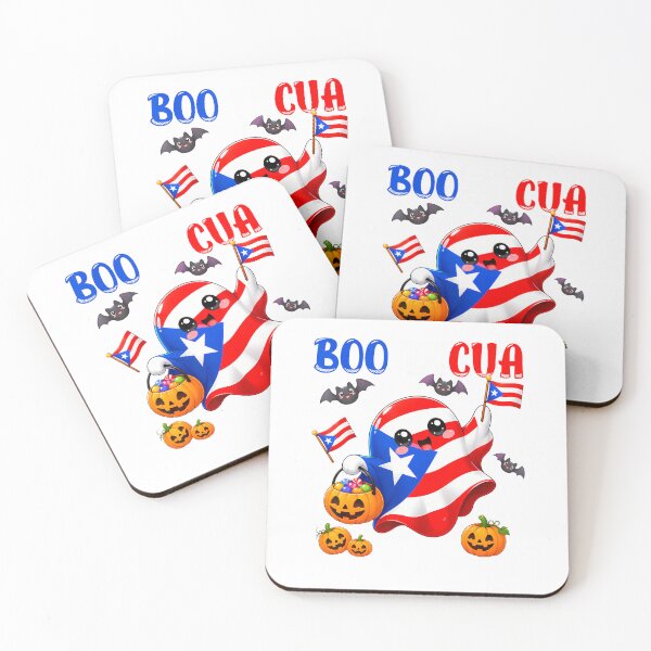 Item preview, Boo-Ricua Boricua Puerto Rican Flag Ghost Halloween Costume designed and sold by OddityVault.