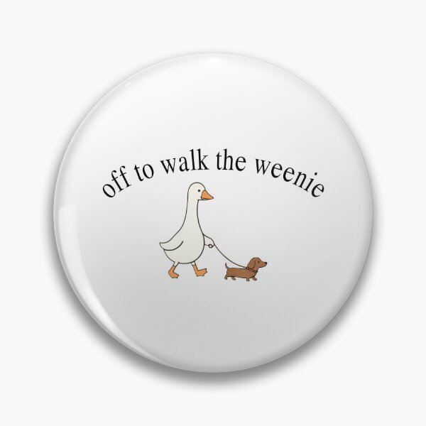 Item preview, Off To Walk My Weenie designed and sold by CharmiA Fox.