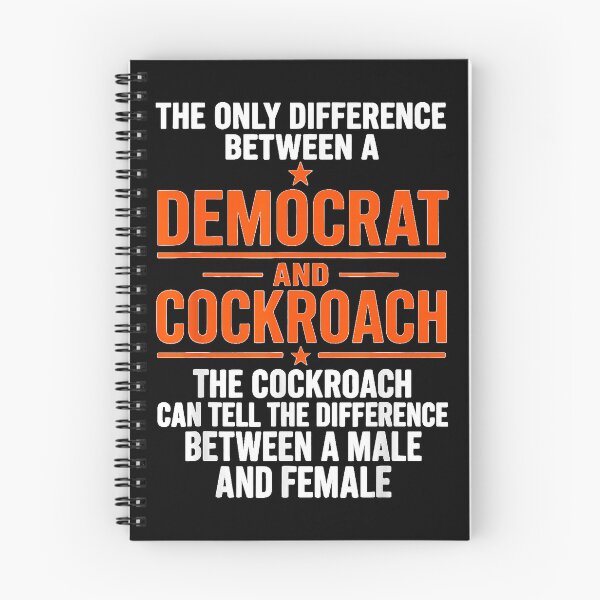 Item preview, Difference Between Democrat Cockroach Political Satire designed and sold by NgumohaLanke.