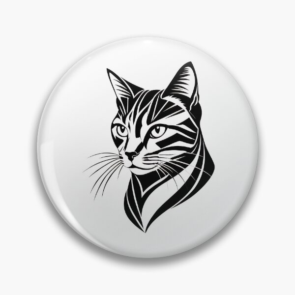 Item preview, Geometric Cat Head Graphic designed and sold by Dmo3HarkoArt.