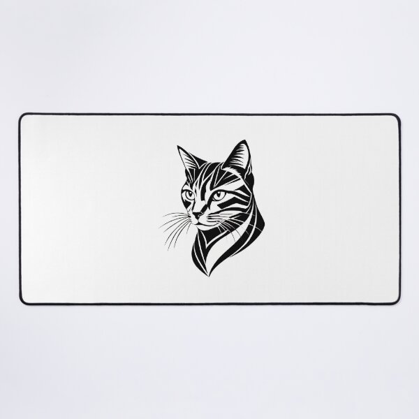 Item preview, Geometric Cat Head Graphic designed and sold by Dmo3HarkoArt.