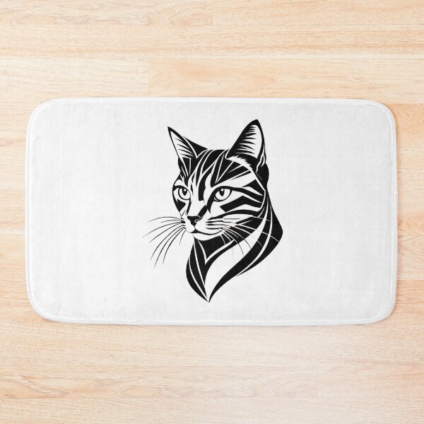 Item preview, Geometric Cat Head Graphic designed and sold by Dmo3HarkoArt.