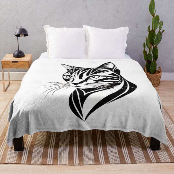 Item preview, Geometric Cat Head Graphic designed and sold by Dmo3HarkoArt.